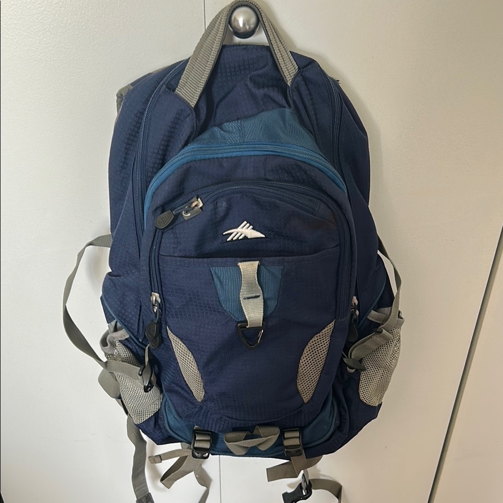 Blue High Sierra Hiking Backpack